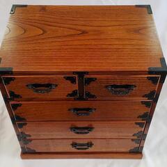 民芸調の収納箱です