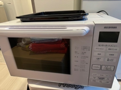 オーブンレンジ(電子レンジ)フラット 18L アイリスオーヤマ