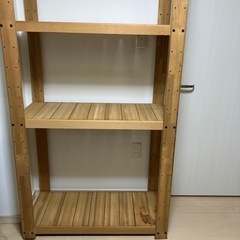 木のフリーラック　　組み立て式の画像