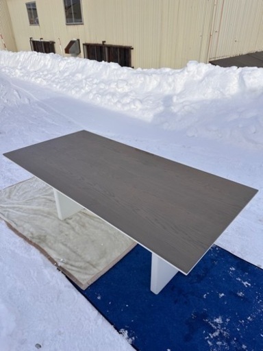 【中古】arflex/アルフレックス 6人用ダイニングテーブル AFFOGATO/アフォガート 幅190cm 奥行90cm