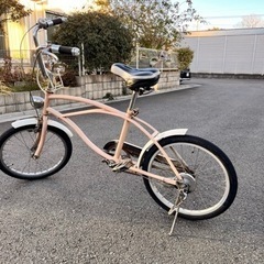 ビーチクルーザー　20インチ　子供用　自転車