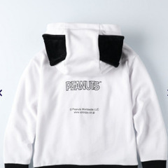 セール✨【美品未使用】Right-on限定品 スヌーピーなりきりジップパーカーの画像