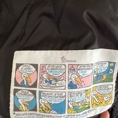 モンクレール　ブラックジャンパー　XSの画像