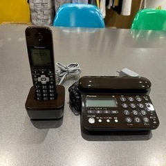 【0円】コードレス留守番電話機 子機1台付｜パイオニアTF-SD...
