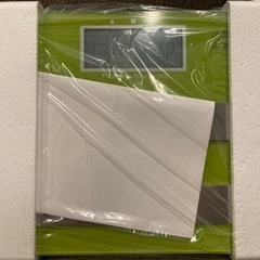 お値下げ☆新品未使用☆ 体組成計 超薄型ヘルスメーター 体重計 体脂肪計 6種目測定対応の画像