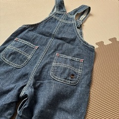 激安★ミキハウス    新品オーバーオール  70-80フリー記載の画像
