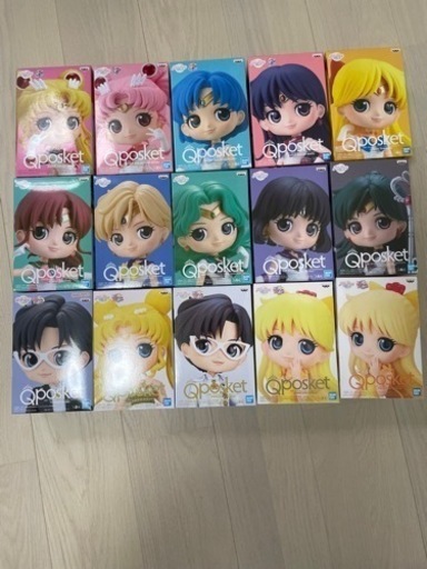 セーラームーン　qposket フィギュア　新品未開封　セット