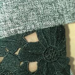 titty&Co. ウエスト切替 ノースリーブ ひざ丈ワンピース Sサイズ ボヤージュティティーアンドコーの画像
