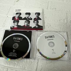 ☆SixTONES Imitation Rain SnowMan盤 通常盤初回仕様 CD+DVD スリーブ仕様 3枚セット ストーンズ 中古品 ☆ 札幌市白石区 白石店 の画像