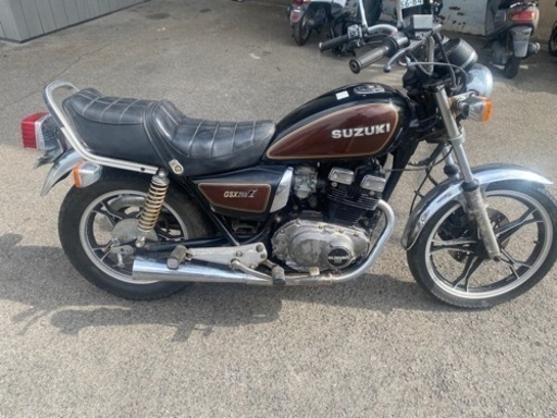 スズキ　GSX250L 国内物　5型　書付　実動　レストアベース　部品取り　GJ51B