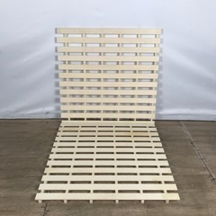 ④【美品】シングルベッド　すのこ　