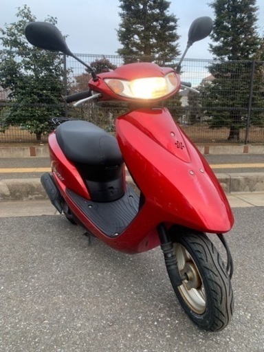 29⭐️Dio 最終型⭐️前輪タイヤ新品シート新品張替え、バッテリー充電済み、オイル交換済み、F1、インジェクション、ホンダ、HONDA、ディオ、原付