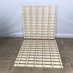 ⑤【美品】シングルベッド　すのこの画像