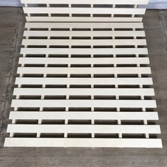 ⑤【美品】シングルベッド　すのこの画像