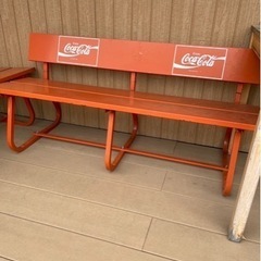 コカコーラ ベンチ