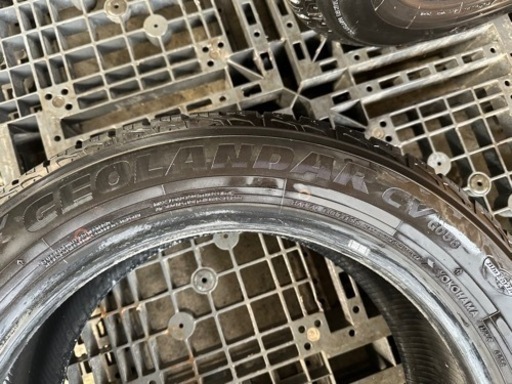 Yokohama GEOLANDAR 225/55R18 98v 夏タイヤ　3本　