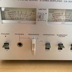YAMAHA CA-2000 アンプ　値下げしませんの画像