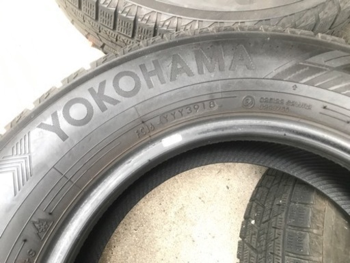 【値下げしました】スタッドレスタイヤ　4本セット　YOKOHAMA iceGUARD 185/70R14