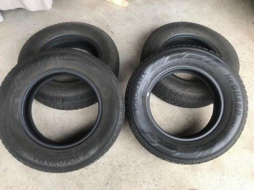 【値下げしました】スタッドレスタイヤ　4本セット　YOKOHAMA iceGUARD 185/70R14