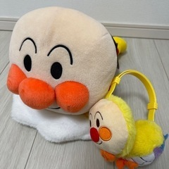 アンパンマン　ぬいぐるみ　耳当て