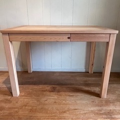 無印良品勉強机 (たけちゃん) 松原の家具の中古あげます・譲ります