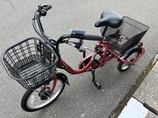 新品未使用　カイホウジャパン　電動アシスト三輪自転車　BEPN18 