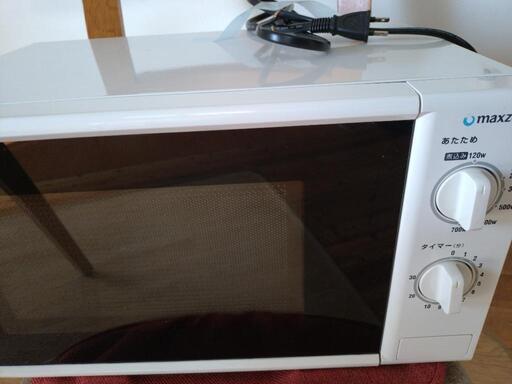 電子レンジ MAXZEN JM17AGZ01 50hz\n\n2020年製