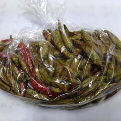 青トウガラシ 乾燥唐辛子🌶の画像