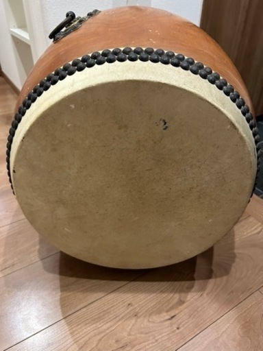 価格30万円程●堀田新五郎 和太鼓 長胴太鼓 打面36cm 1尺２寸 カバー付属 価格30万円程○堀田新五郎 和太鼓 長胴太鼓 打面36cm 1尺2寸