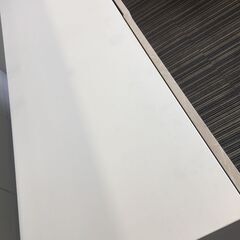 ○家具 収納家具 食器棚 キッチン家具 サイズ120×74.5×41.5㎝ 整理 脚付き インテリア  ホワイト 白 中古品(NF240215)Zi-1582の画像