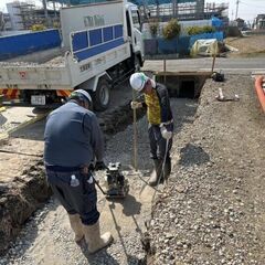 ▼土木作業員：正社員▼経験者歓迎！ブランクも心配なし！ 年間休日105日&残業10時間以下♬ 家族との時間もしっかり持てる！の画像