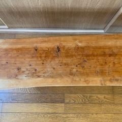 【お話し中！】木のベンチ／木製ベンチ／木で作ったベンチ【山梨県、手渡し】の画像