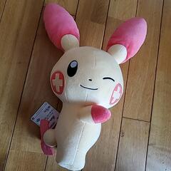 ポケモン　プラスル　ぬいぐるみ　ほぺぴた　でっかいぬいぐるみ