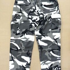 TRU-SPEC 米軍 迷彩カーゴパンツ リーフパターン ホワイト/ブラック US.ARMY ミリタリー トゥルースペック 札幌市 中央区 南12条の画像