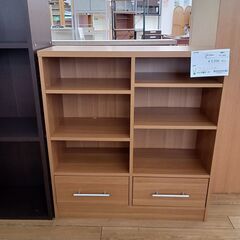 ★ジモティ割あり★  収納棚 ナチュラル H85×D32×W79...