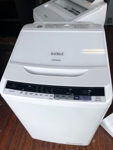 北九州市内配送無料　保証付き　日立製9kg/全自動洗濯機/BW-V90BE5