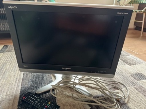 【動作問題無 リモコン\u0026B-CASカード付き】SHARP AQUOS  20インチTV