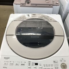 シャープ SHARP 洗濯機 ES-GV9F-N 2021年製 全自動洗濯機 9kg 穴なし槽 インバーター搭載 大容量 ファミリータイプ 高年式 新生活 引越 一人暮らし 二人暮らし 堺市 石津 【ジャングルジャングル石津店】