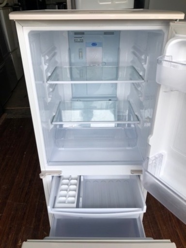北九州市内配送無料　保証付き　SHARP SJ-PD14B-C [冷蔵庫 （137L・つけかえどっちもドア） 2ドア ベージュ系]