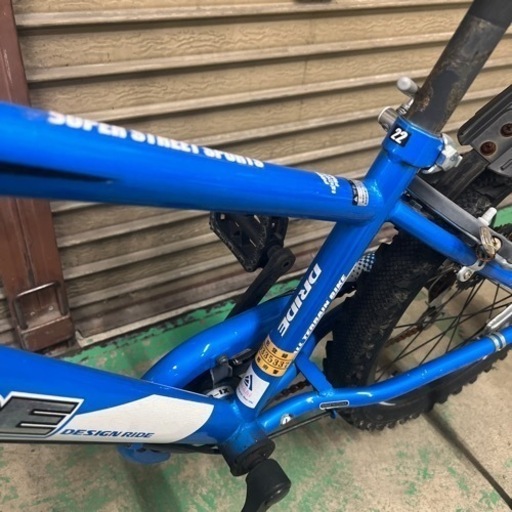 DRIDE 22インチ　子供自転車　クロスバイク