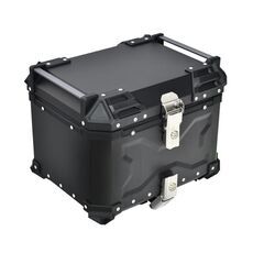  バイクボックス 大容量 65L ブラック　アルミ トップケース...