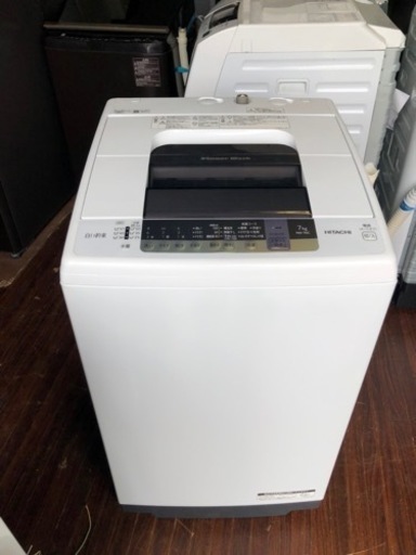 北九州市内配送無料　保証付き　NW-70C-W(ピュアホワイト) 白い約束 全自動洗濯機 上開き 洗濯7kg