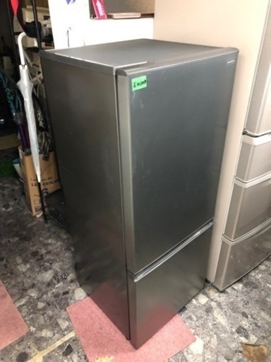 おすすめ　北九州市内配送無料　保証付き　2ドア冷蔵庫 （184L）　ARF-A18-S シルバー
