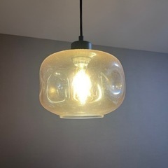ニトリ　ペンダントライト　電球付き　照明