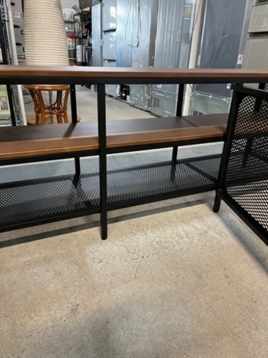 ☆激安!!☆ オシャレなウッド＆スチール シェルフユニット IKEA フィエルボシリーズ テレビ台 ローボード
