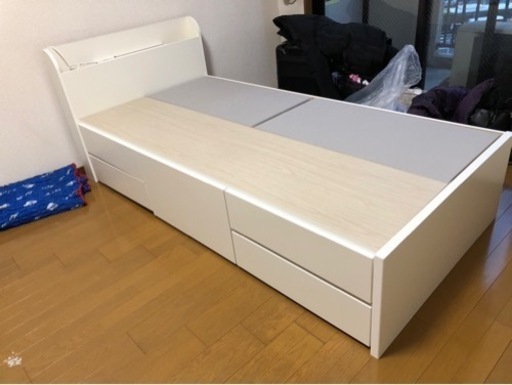 【お安くしてます】シングルベットフレームのみ
