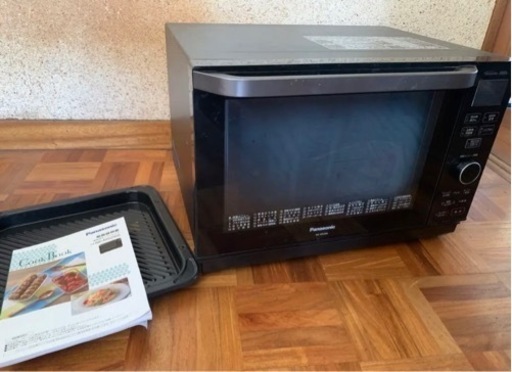 「ジャンク品」Panasonic NE-MS266-K BLACK 電子レンジ