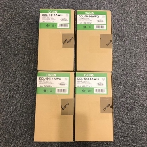 【４個セット】ダウンライト DDL-5413AWG 温白色　60ｗ相当
