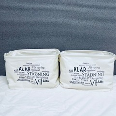 収納ケース　収納ボックス　2個セットの画像