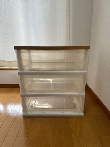 受渡し予定　収納ボックス　収納ケース　3段式